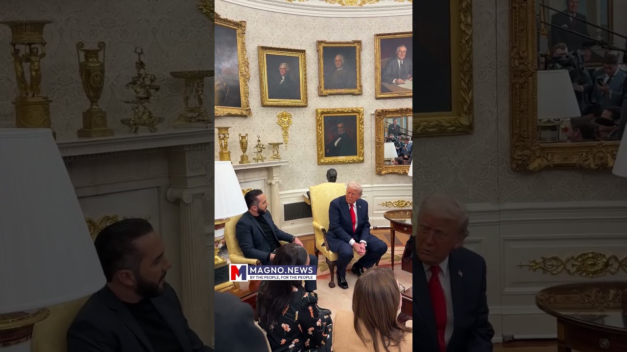 "Do you allow men to box women?" | Donald Trump and Nayib Bukele Bilateral Talk at The White House
