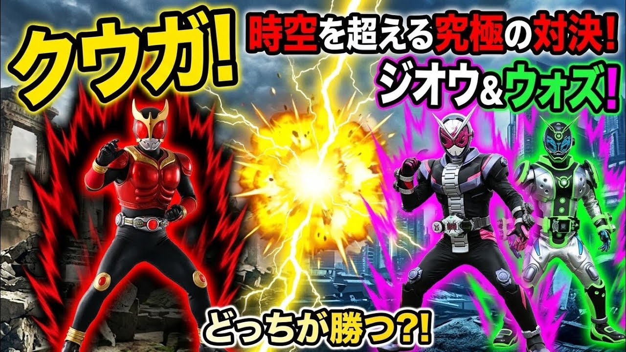 Kamen Rider Kuuga VS Kamen Rider Zi-O & Kamen Rider Woz 仮面