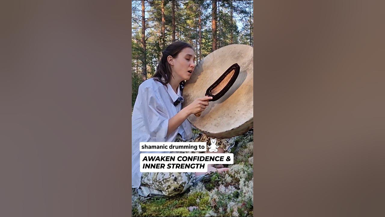This shamanic chant awakens confidence & strength!💪#shamanicdrumming  #spiritualmusic #healingchants