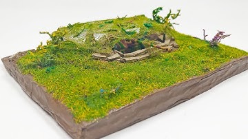 Pak 40 Trench 1/72 Scale DIY How to Build