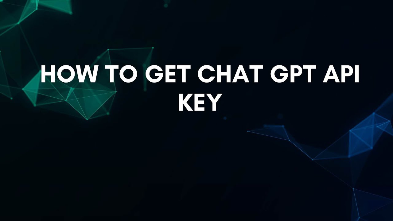 How To Get Chat Gpt Api Key YouTube — free download