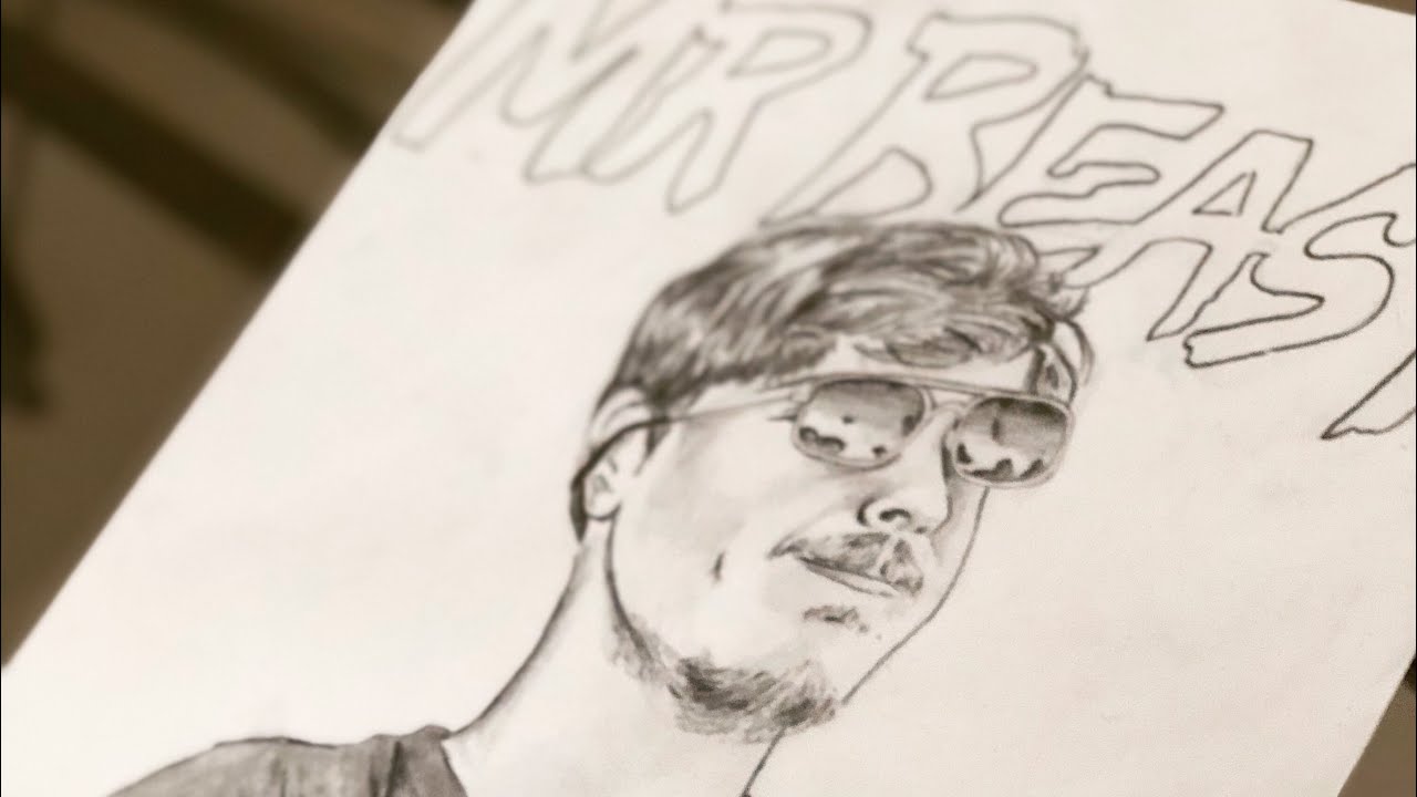 Drawing Mr Beast YouTube Drawing Mr Beast YouTube