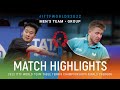 Highlights | Wang Yang (SVK) vs Tobias Rasmussen (DEN) | MT Grps | #ITTFWorlds2022