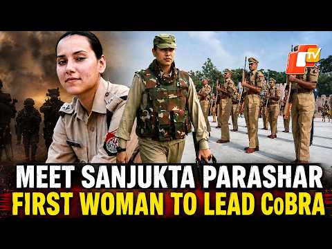 Sanjukta Parashar Becomes First Woman To Head CRPF's Elite CoBRA Unit