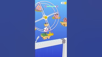 Hopping Heads: Scream & Shout 😲 73 Level Gameplay Walkthrough | Best Android, iOS Games #shorts