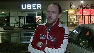 Uber driver attacked by passenger