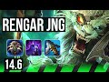 Rengar vs lee jng  72 winrate comeback rank 6 rengar 44k dmg  br challenger  146