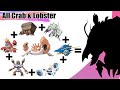 All Crab & Lobster Pokémon Fusion (Gen 1 - Gen 8)