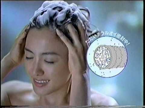 資生堂　水分ヘアパック・シャンプー　仲間由紀恵　cm