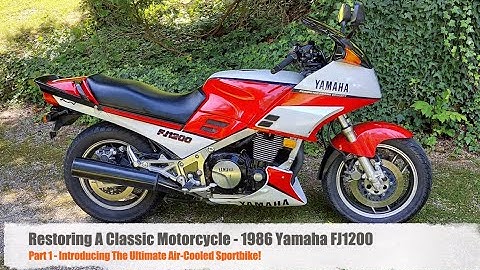 1986 Yamaha FJ1200 Part 1 - Sound And Project Introduction - The Ultimate Air-Cooled Sportbike!