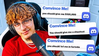 Shvfty Gives His Viewers 60 Seconds To Convince Him.. (FUNNY)