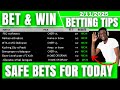 FOOTBALL PREDICTIONS TODAY 2/11/2025 |SOCCER PREDICTIONS TODAY | BETTING TIPS TODAY |MASKED BETTOR