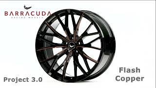 New Barracuda Project 3.0 Felgen Wheels Flash Copper Kupfer