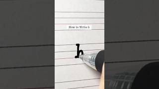 How to Write b #english