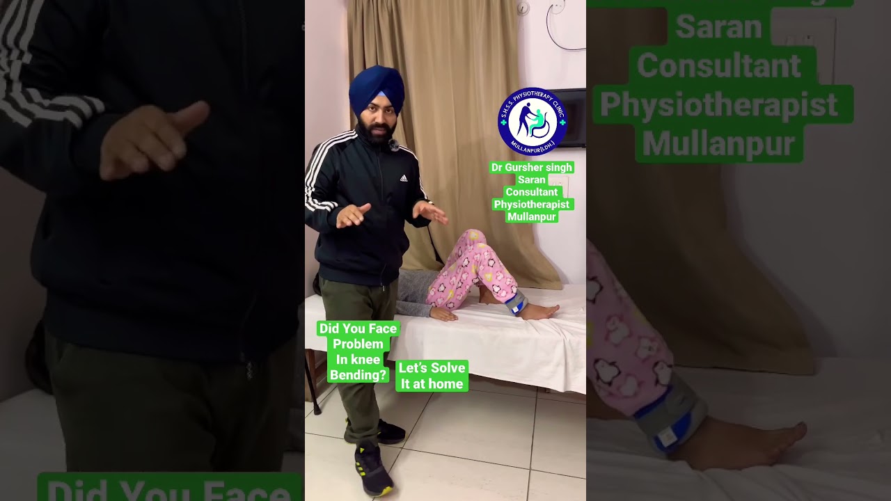 Knee Bending Problem Solve At Home 