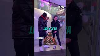 RUSSIAN GIRL TRIES TO FINISH NYC DRILL LYRICS😂.. #nydrill #nyc #publicinterview #finishthelyrics