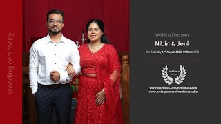 Nibin & Jeni | Wedding Ceremony | 13th August 2022 | Neelima Studio