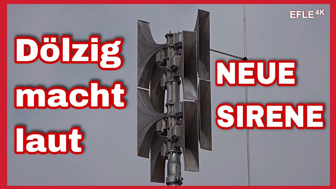 🆘️ Probealarm der neuen Sirene in Dölzig 🔊🕒