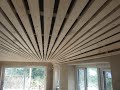 Slatted Ceiling How To DIY