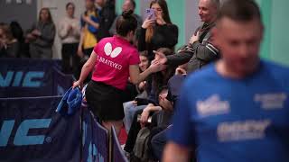 Соломія Братейко vs Анастасія Димитренко | UTTF 2024 Championship | 乒乓球