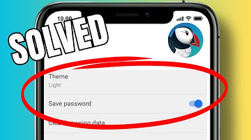 How to clear cookies and site data on Puffin browser