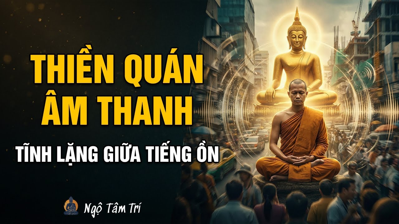 Thiền Quán ÂM THANH: Cách Tìm Sự Tĩnh Lặng Giữa Tiếng Ồn | Ngộ Tâm Trí
