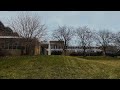 Massive abandoned high school  chased out
