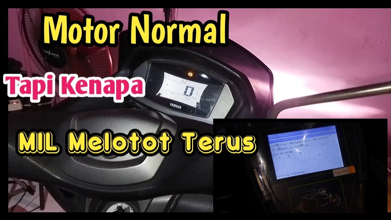 MISTERI NMAX NEW: Mesin Normal Tapi Lampu MIL Gak Mau Mati!