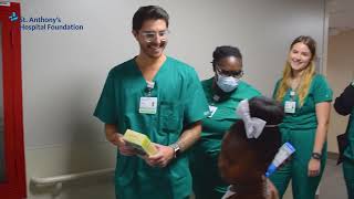 Girl Scouts Visit St. Anthony&#39;s Hospital