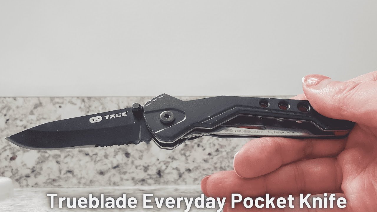 In Hand Review of True TRUEBLADE Lightweight Everyday Pocket Knife