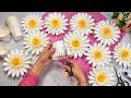 Easy Paper Cup Flower Making at Home | Beautiful DIY Wall Decoration #papercupflowers #diyflowers
