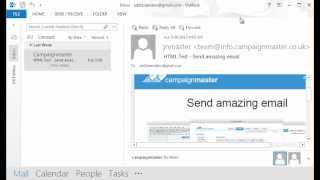 Add sender to your Outlook 2013 contact list