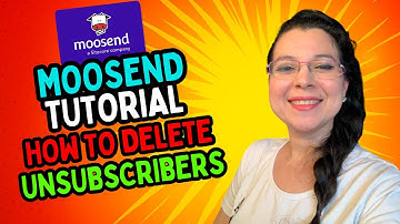 Moosend Tutorial – How To Delete Unsubscribers from Your Email List