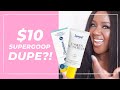 $10 Supergoop Unseen Sunscreen DUPE?!?