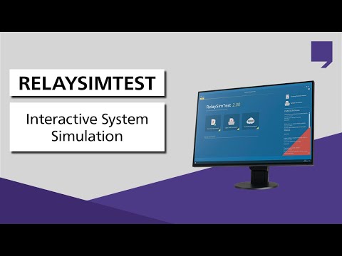 RelaySimTest - Interactive System Simulation