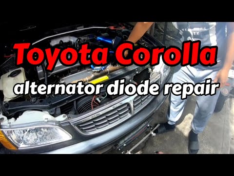 Toyota Corolla | Alternator | Diode | Repair