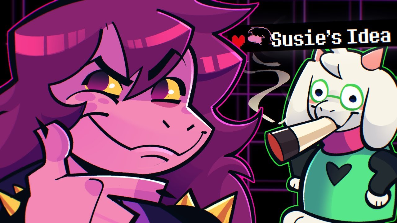 A IDEIA da SUSIE de SALVAR a SUA MÃE MEME FNAF Deltarune