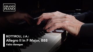 Fabio Banegas plays José Antonio Bottiroli's Allegro II in F Major, B88