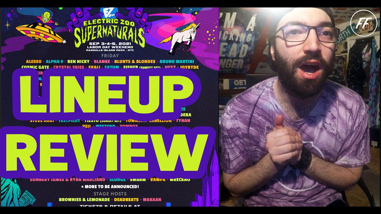 ELECTRIC ZOO 2021 LINEUP REVIEW YouTube