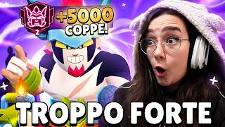 Questo NUOVO BRAWLER mi ha fatto ARRIVARE a 5000 COPPE