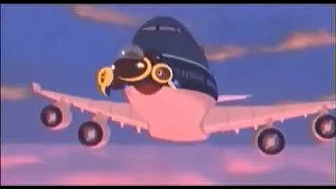 The Initial 2001 Cut of Lilo & Stitch (2002) - The 747 Sequence (Fully Animated Scene)