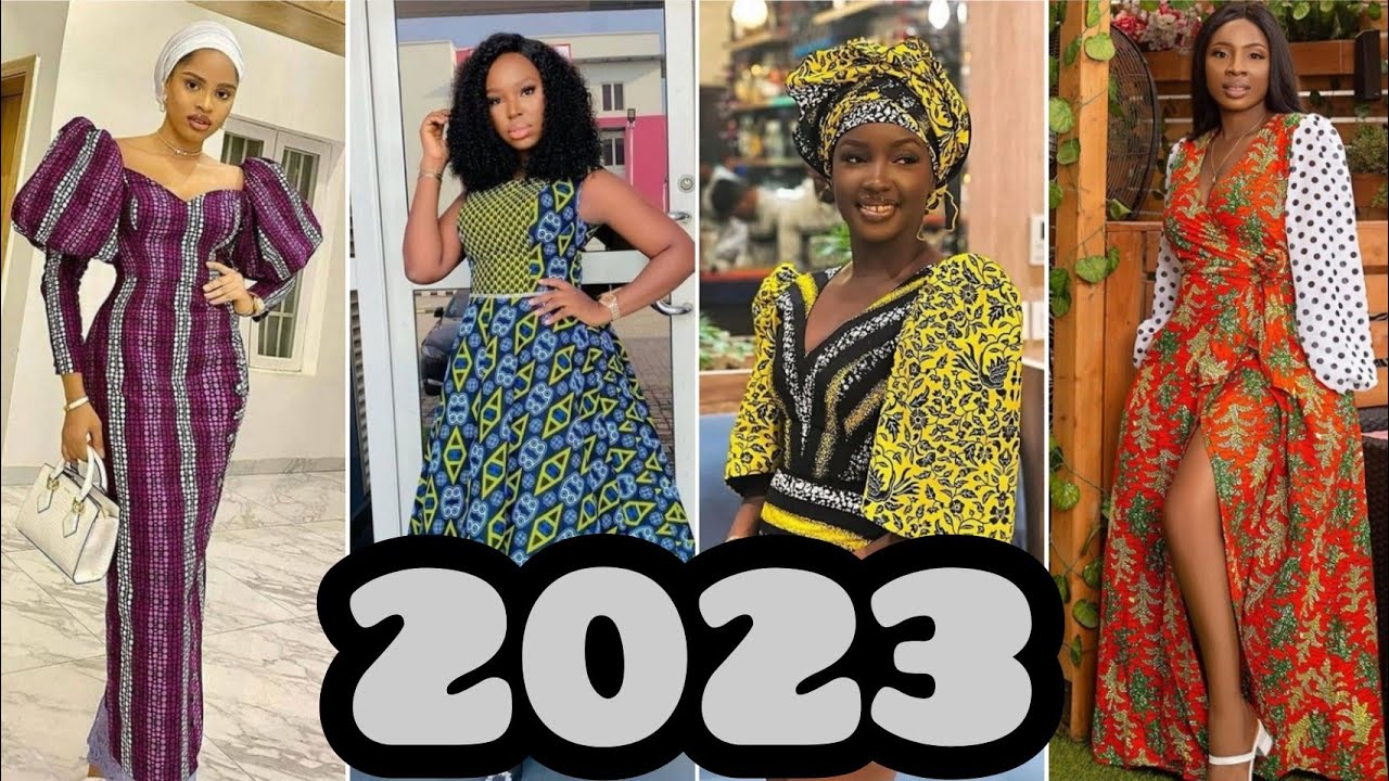 💃Mode Africaine 2023 : Modèles robes pagne pour femme/ Boubou senegalais/  Ankara styles🌈collection 1 - YouTube