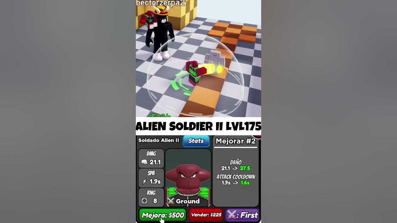 Showcase de alien soldier 2 lvl 175 en astd shorts youtube