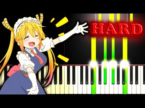 miss-kobayashi's-dragon-maid-op---aozora-no-rhapsody---piano-tutorial