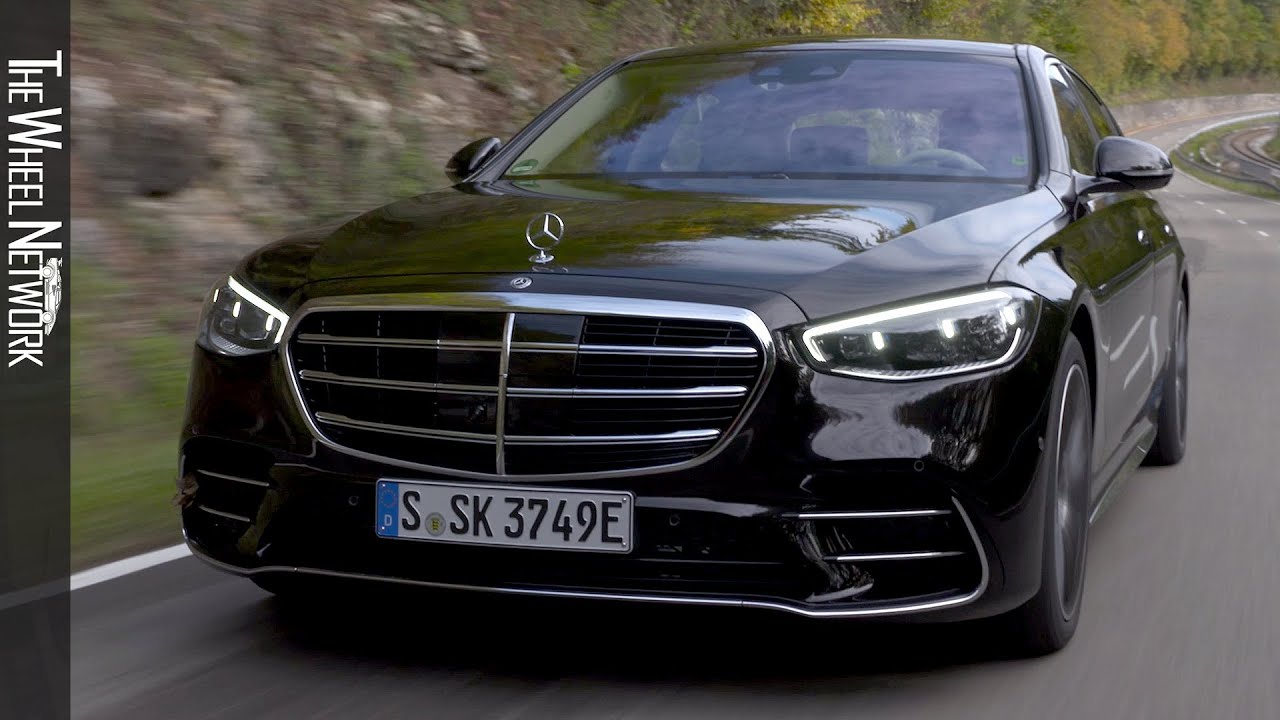 21 Mercedes Benz S Class Plug In Hybrid Onyx Black Metallic Driving Interior Exterior Youtube