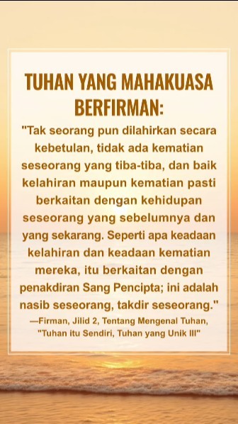 Tenangkan Diri di hadapan Tuhan, Bacalah Firman-Nya