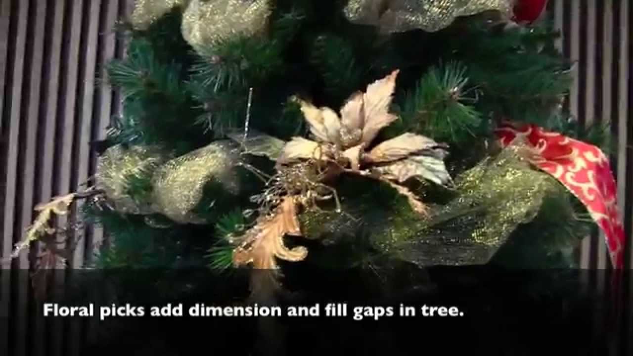 How to Set Up and Decorate a Christmas Tree YouTube