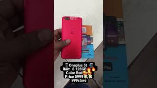 Oneplus 5T Ram 8 256Gbcolor Redprice 5999999Store
