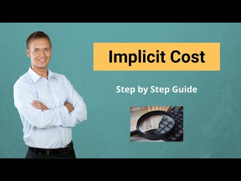 Implicit Cost | Definition | Accounting and Economic Profit