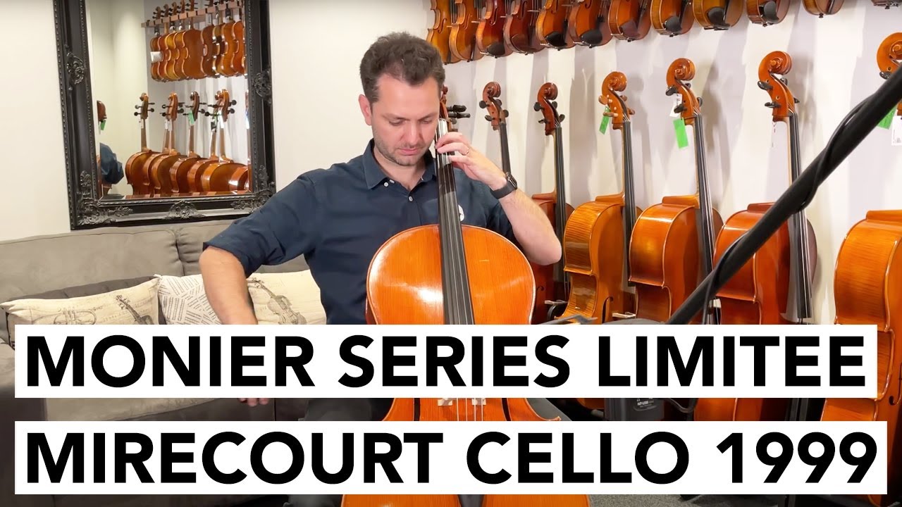 【新作フレンチ】 Alain Moinier ca.1990 ビオラ 16インチ French Cello Labelled Moinier Series Limitee 1999 Mirecourt - YouTube